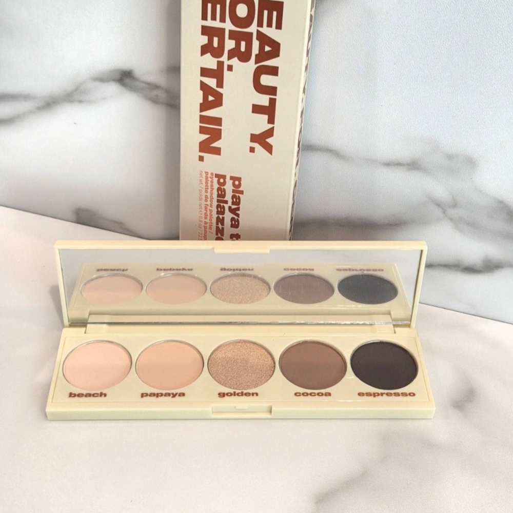 Beauty For Certain Playa To Palazzo Eyeshadow Palette NEW IN BOX Retail $39